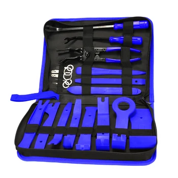 

19pcs Portable Auto Car Radio Panel Door Clip Panel Trim Dash Audio Removal Tools Installer Pry Kit Repair Tool Car-Styling