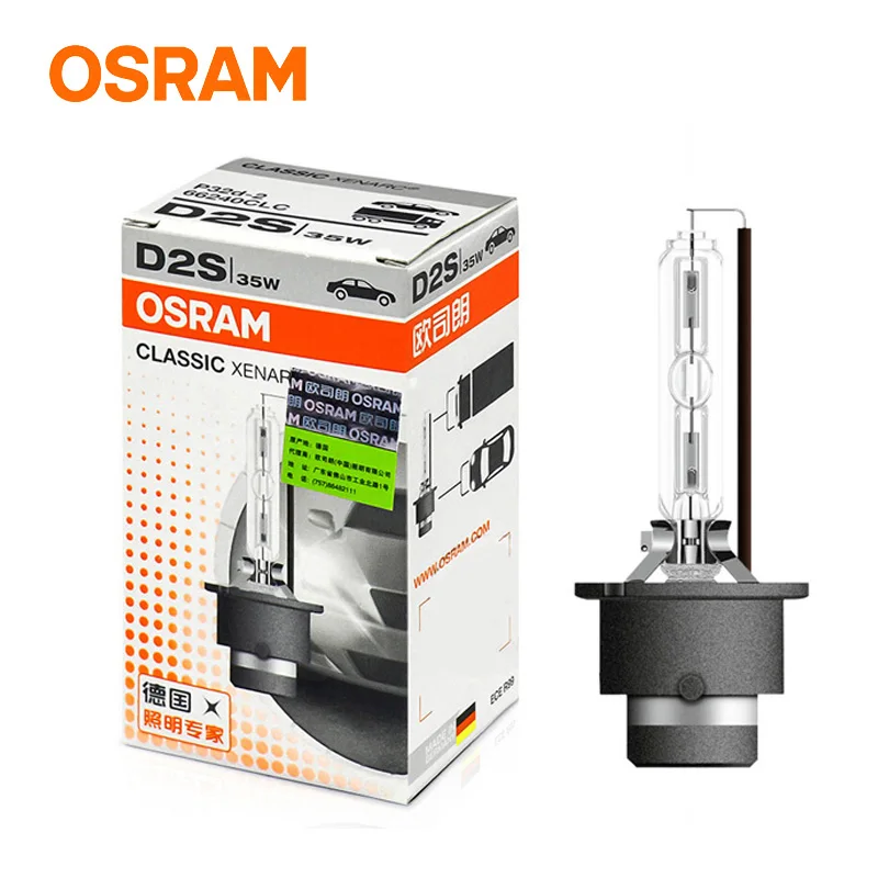 Billige Osram Xenon D1S D2S D3S D4Scar scheinwerfer birne fernlicht abblendlicht lichter lampe Original Ersatzteil 4200K HID birne