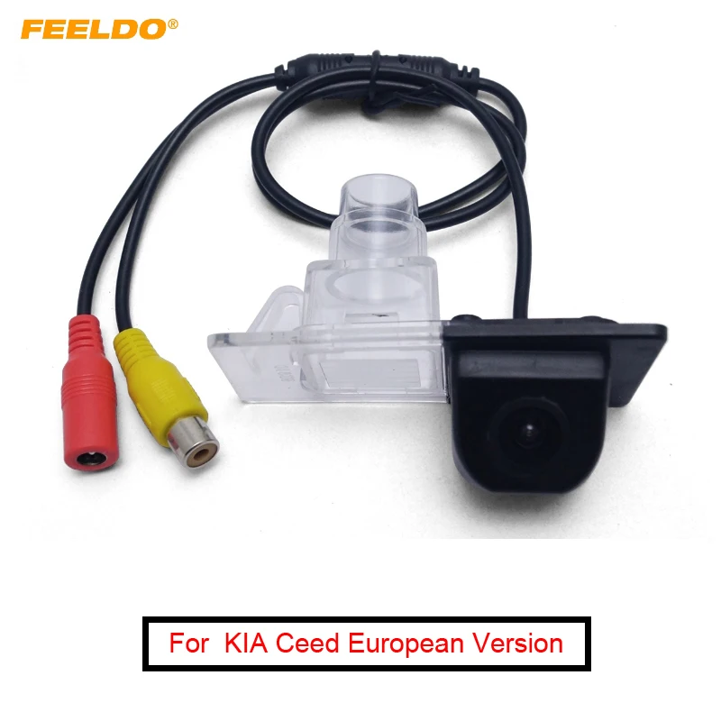 FEELDO 1 комплект автомобильная фотокамера заднего вида для KIA Ceed европейская версия
