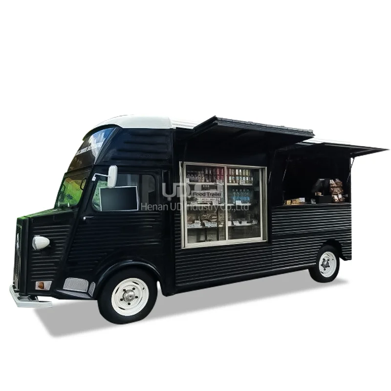 Mobile Restaurant Taco Food Truck Trailer Coffee Van Juice Beer Bar Pizza Ice Cream Cart Electric Food Truck With Full Kitchen 5