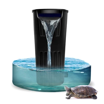

Aquarium Turtle Low Water Filter Pumps Fish Tank Waterfall Water Circulation P7Ding