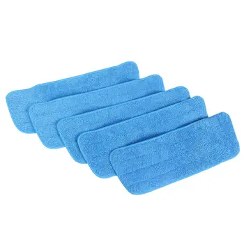 

Microfiber Mop Replacement Heads For Wet/Dry Mops Compatible With Bona Floor Care System (5 Pack)