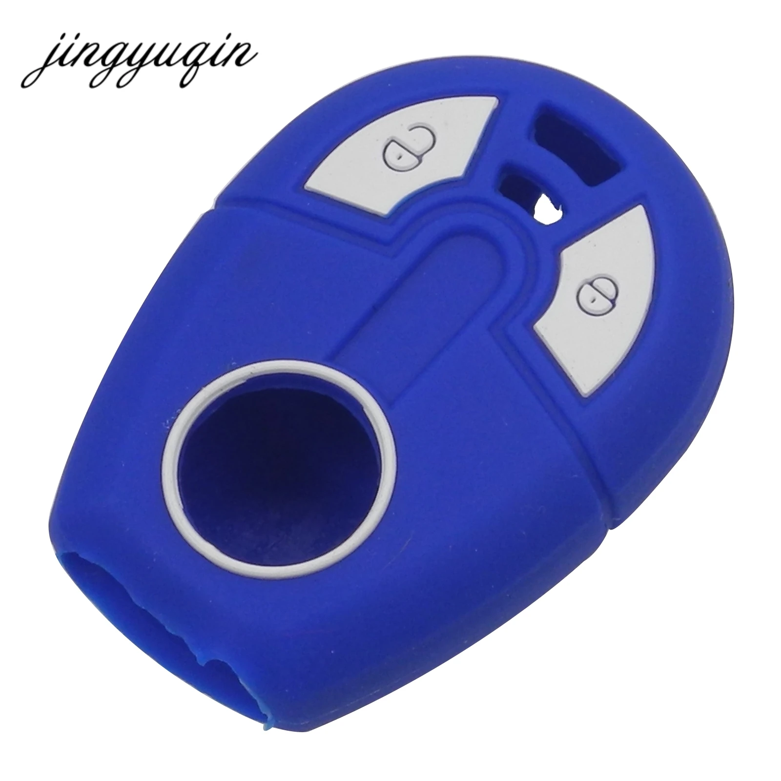 30pcs/lot For Fiat Positron EX300 Brazil Silicone 2 Button Key Case Car Remote Fob Cover