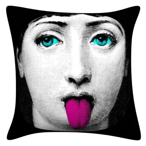 ZENGIA Ретро подушка fornasetti Обложка Art Master наволочка для дома/гостиной декоративные подушки Чехол для женщин