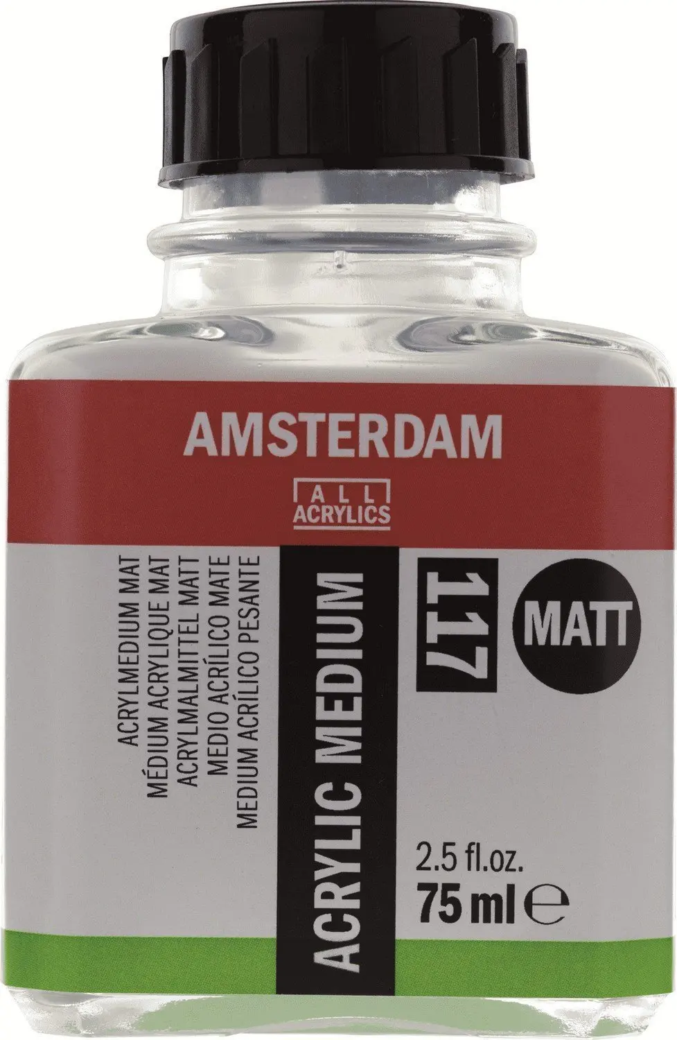 Медиум для акрила Amsterdam (117) матовый 75мл | Канцтовары офиса и дома