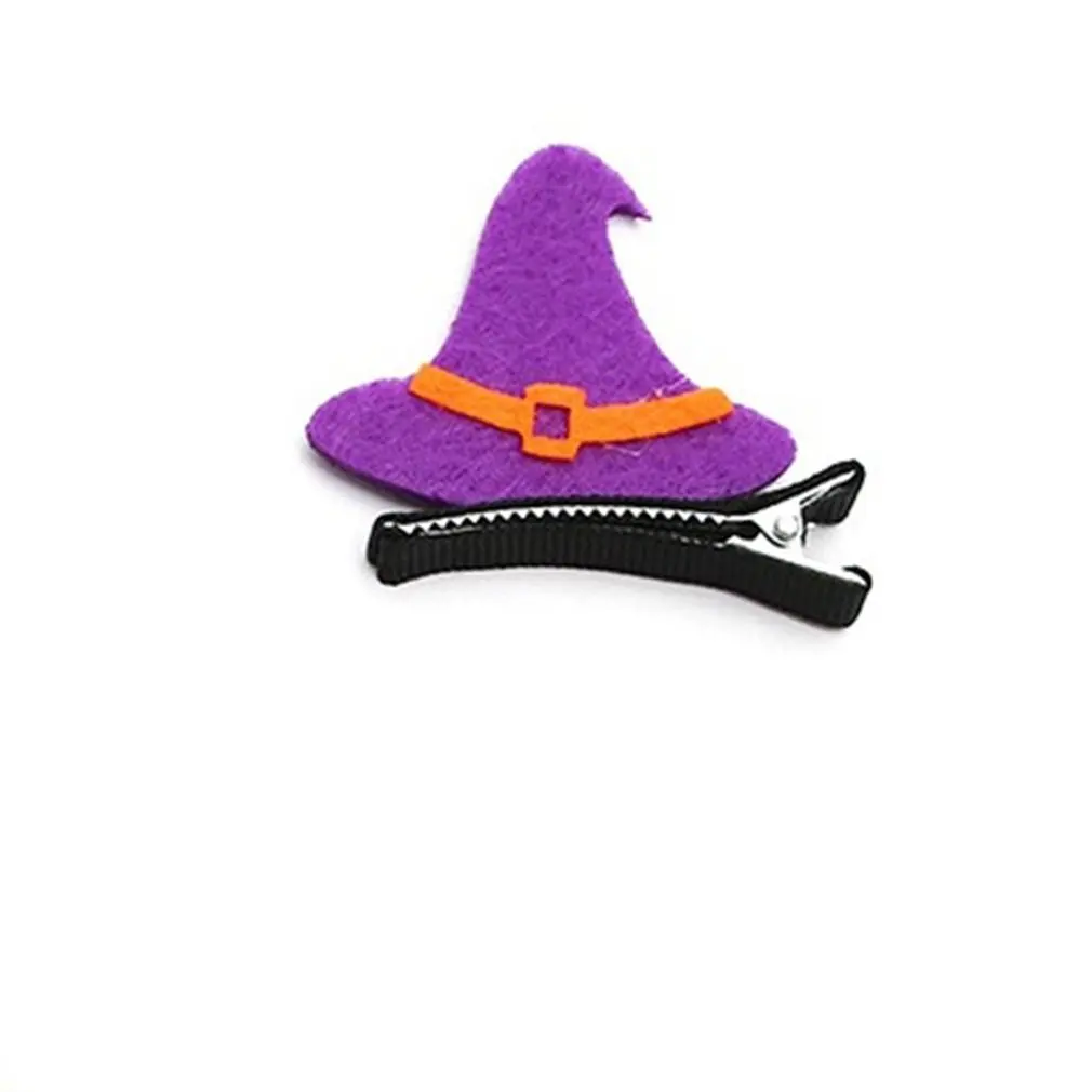 Halloween Children Hairpins Pumpkin Bats Funny Baby Hairpins Halloween Ball Dress Up Stereo Hair Clips