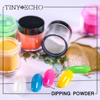 

12 colors nail art dipping powder super fine Noctilucent pigment glow in the dark night green yellow blue nail powder BZ150