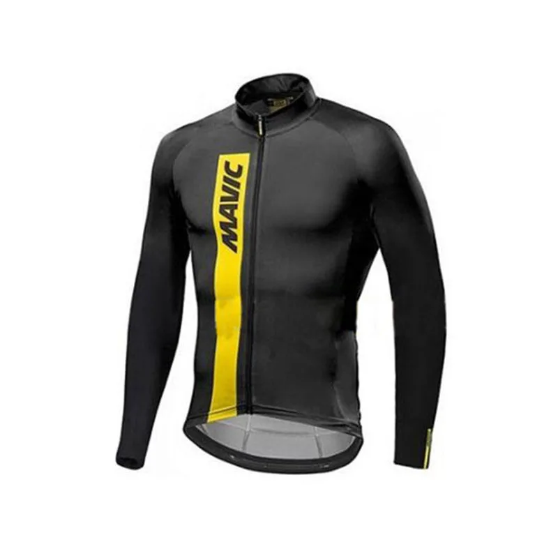 pro team полиэстер Мужская велосипедная Джерси с длинным рукавом Ropa Ciclismo велосипедная одежда быстросохнущая одежда для верховой езды