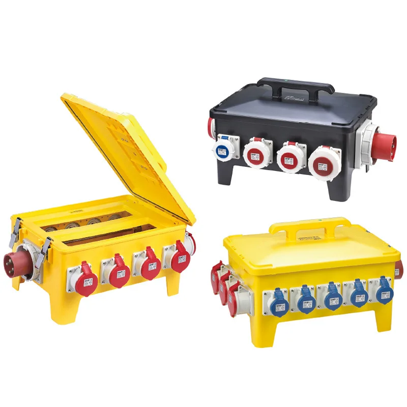  Portable Industry Socket Box Outdoors Waterproof Distribution Box More Function Group Combine Socke