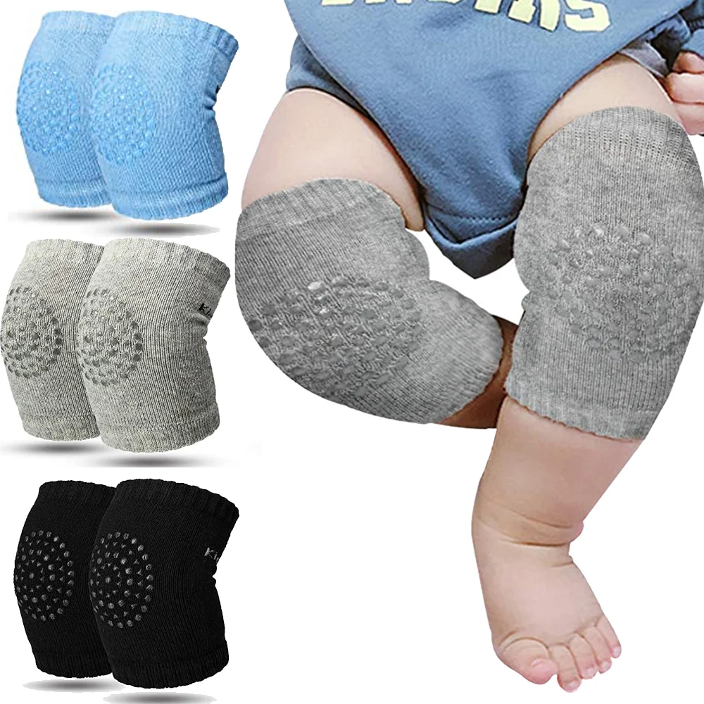 

0-1Y Baby Crawling Anti-Slip Knee, Unisex Baby Toddlers Kneepads Knee Pads Anti-Slip Baby Knee Protectors Toddlers Leg Warmers
