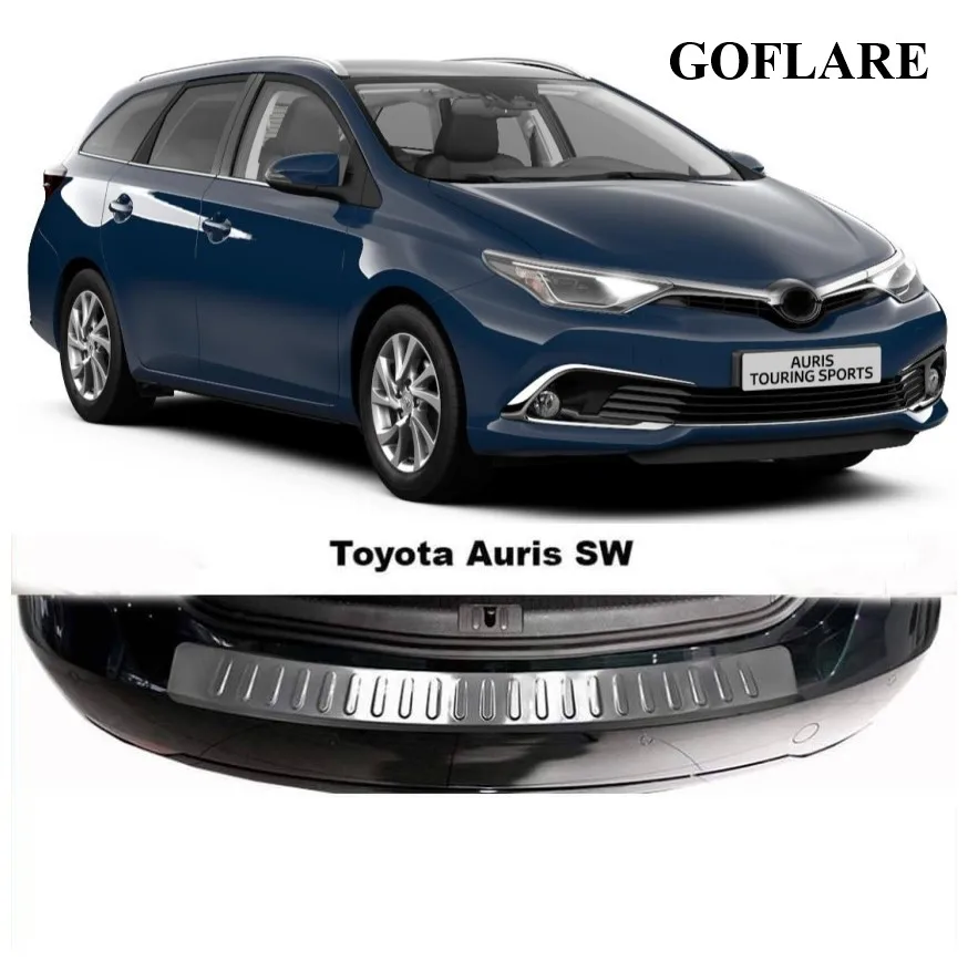 Накладка на бампер заднего багажника для Toyota Auris E180 SW Touring Sprots 2013 2016 2018 2019 накладка