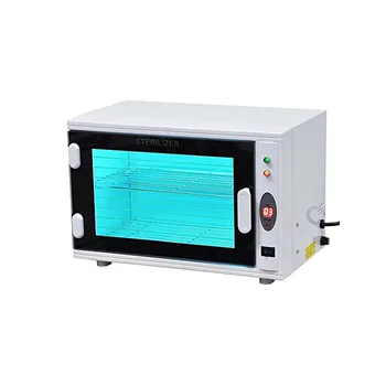 

Professional Tool Sterilizer Cabinet UV Lamp Disinfection Cabinet Sterilizer Equipment for Scissors Towel Nail Tools with Timer