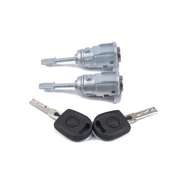 

Car Door Lock Barrel Auto Left+Right 3B0837167 3B0837168 Parts Durable