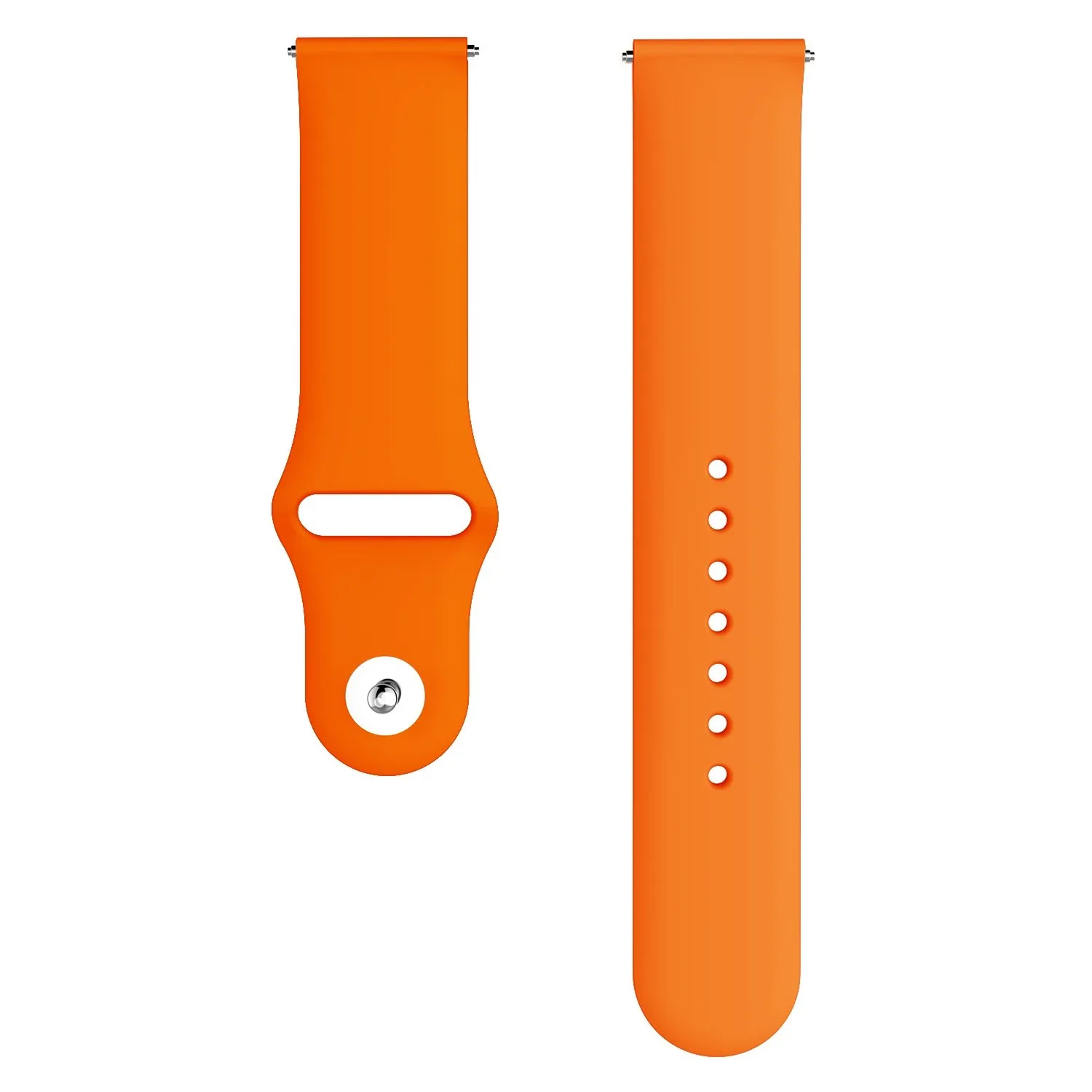 Orange Gear S3 ремешок для samsung Galaxy watch band 46 мм 42 мм спортивный мягкий силиконовый браслет Amazfit ремешок Bip 20 мм 22 мм ремень аксессуары - Цвет ремешка: Orange