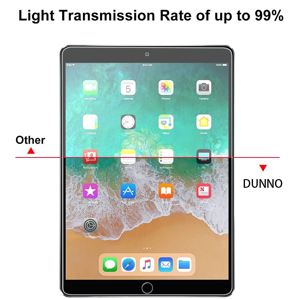 portable tablet stand Tempered Glass Protective Film For 2020 2019 iPad 10.2 Screen Protector Apple iPad 7th/8th Generation Screen Film Protection detachable keyboard