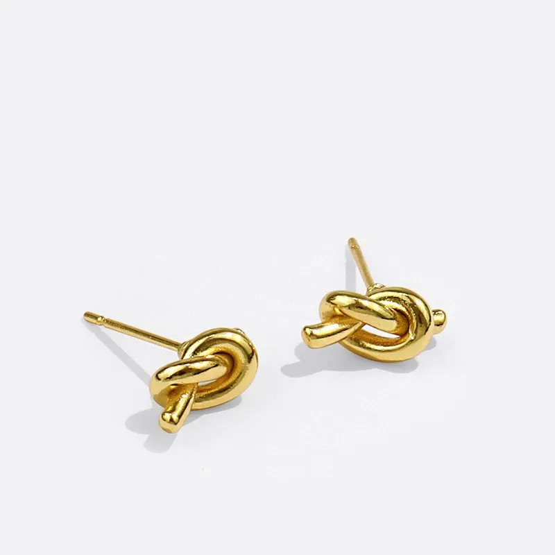 

Простые ретро серьги Miuoxion в виде узлов, женская бижутерия, изящный подарок для всех сезонов