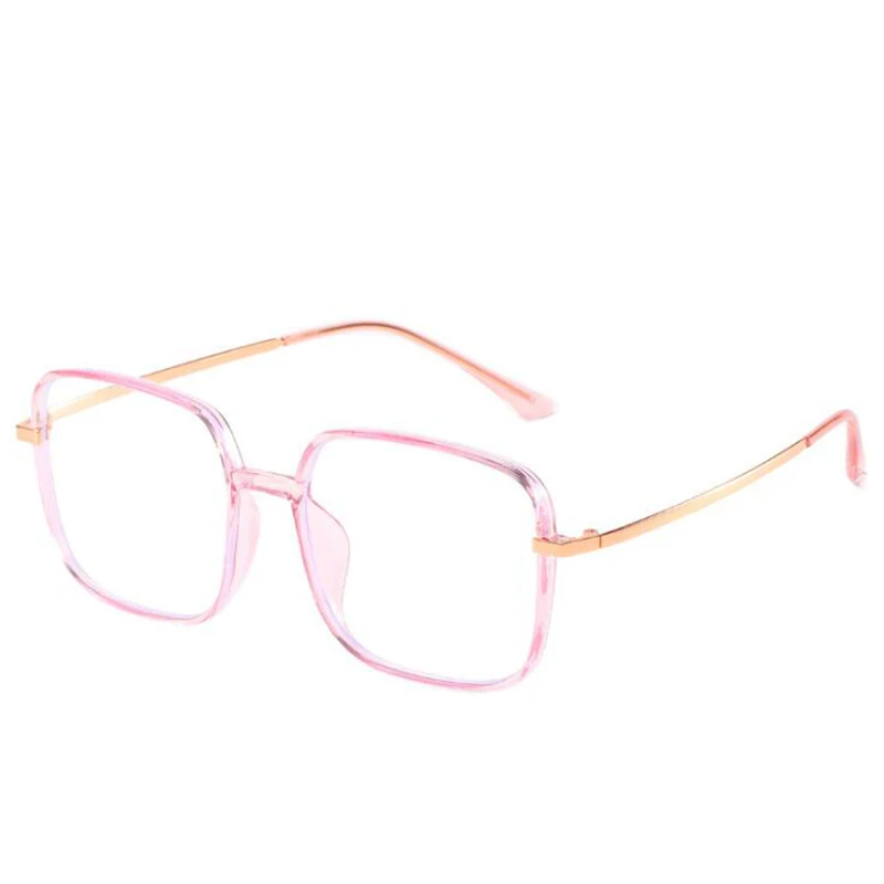 0 -1.0 -1.5 -2.0 -2.5 -3.0 -4.0 -5.0 -6.0 -7 Radiation Protection Square Eyewear Women Metal Legs Spectacles Men Optical Glasses 3