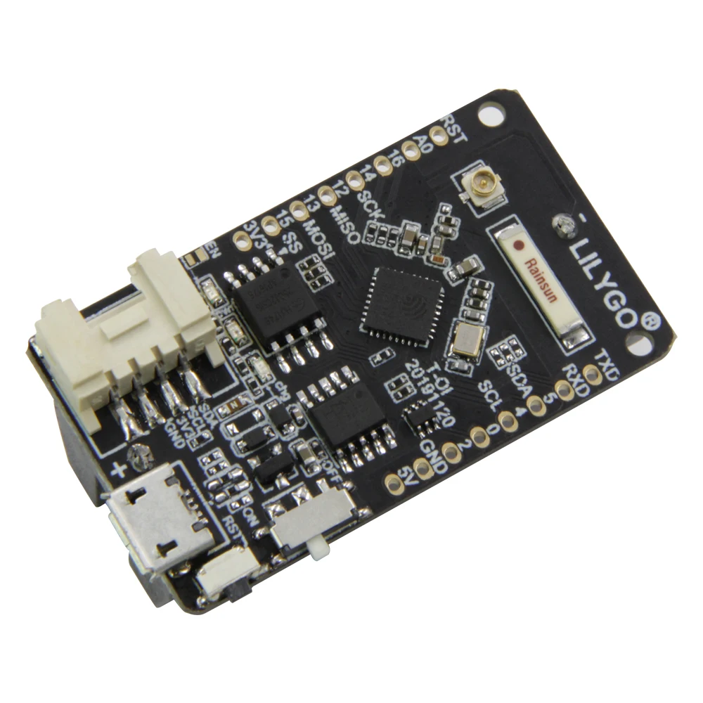 LILYGO®TTGO T OI ESP8266 Chip 16340 держатель аккумулятора совместимый с мини D1 макетной