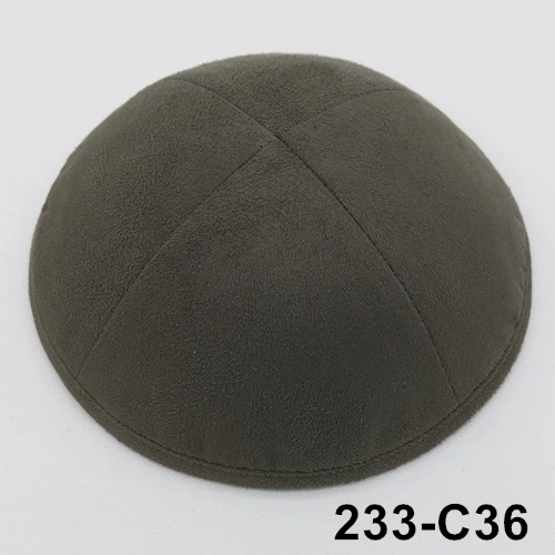 233C36 Приобретайте более 5 лотов(50 шт.) со скидкой. Мягкая сумка 19 см kippot KipaSkulliesBeanie Kippah Yarmullka - Цвет: 233C36