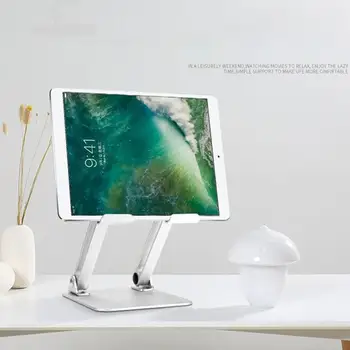 

Aluminum Alloy Notebook Stand Bracket Stand Riser Height Adjustable Laptop Foldable Free Lift Tablets Holder