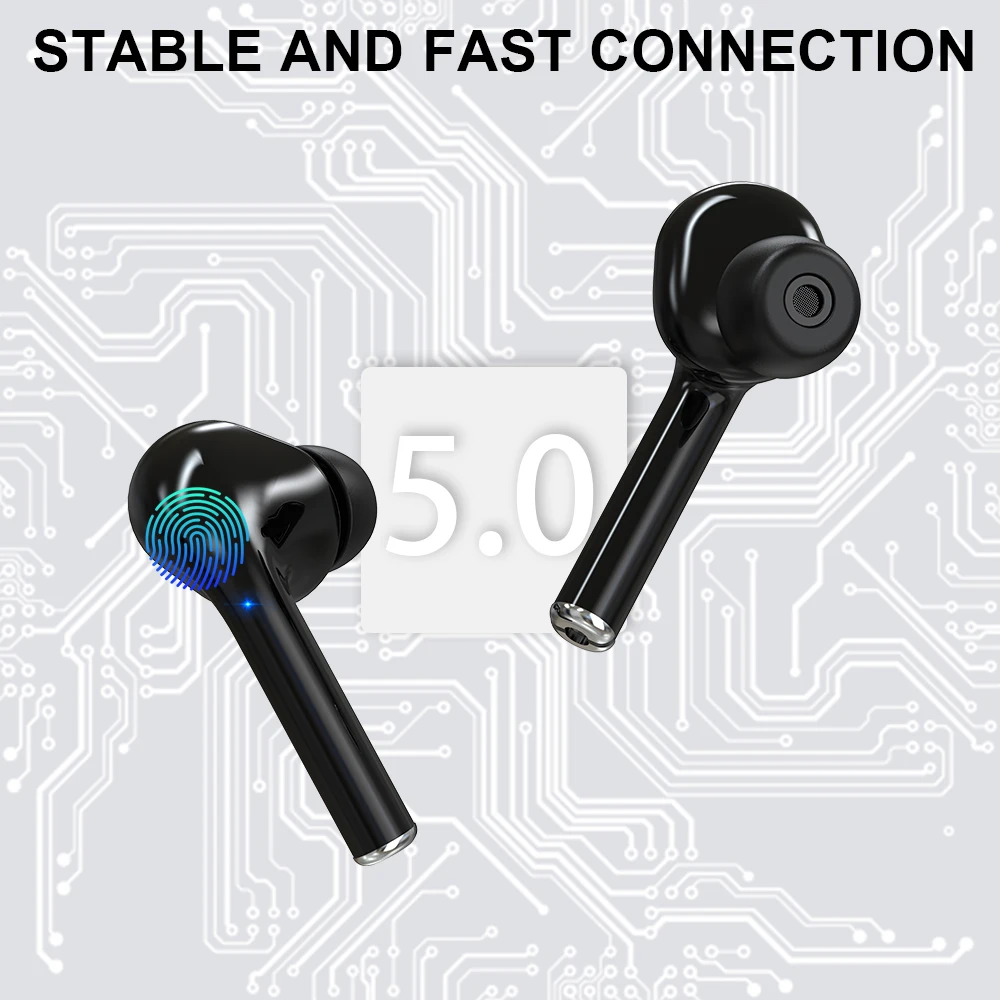 2020 Mini TWS M5 стерео гарнитура беспроводные наушники Bluetooth микрофон для всех