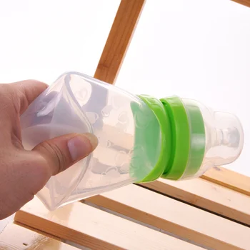 

150ml Newborn Baby Feeding Bottle Infant Nursing Milk Fruit Juice Water Cup Children Silicone Nipple Pacifier Bottles