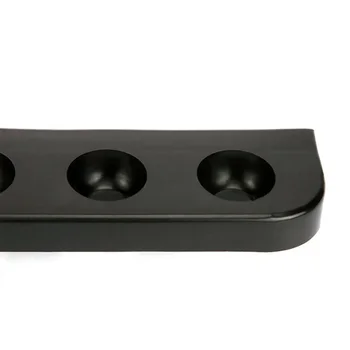 

Tool Rack Wall Mount Holder 6 Holes Cue Pool Billiard Space Saving Durable