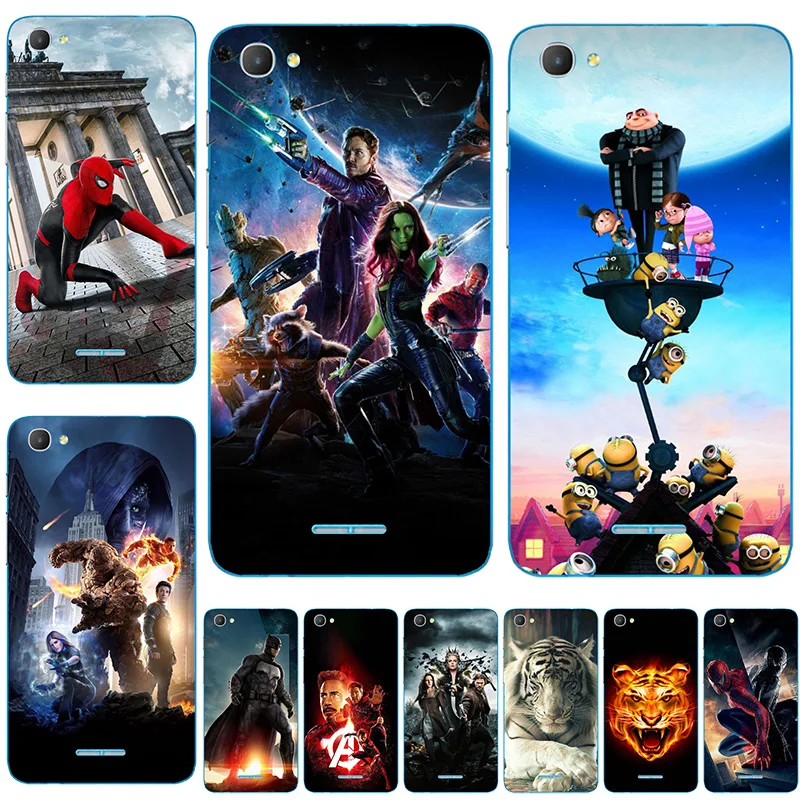 

Fashion Soft TPU Silicon Case For Alcatel Pixi 4 Plus Power 5023 5023E 5023F Case Print Back Cover Cartoon Rose Patterned Shell