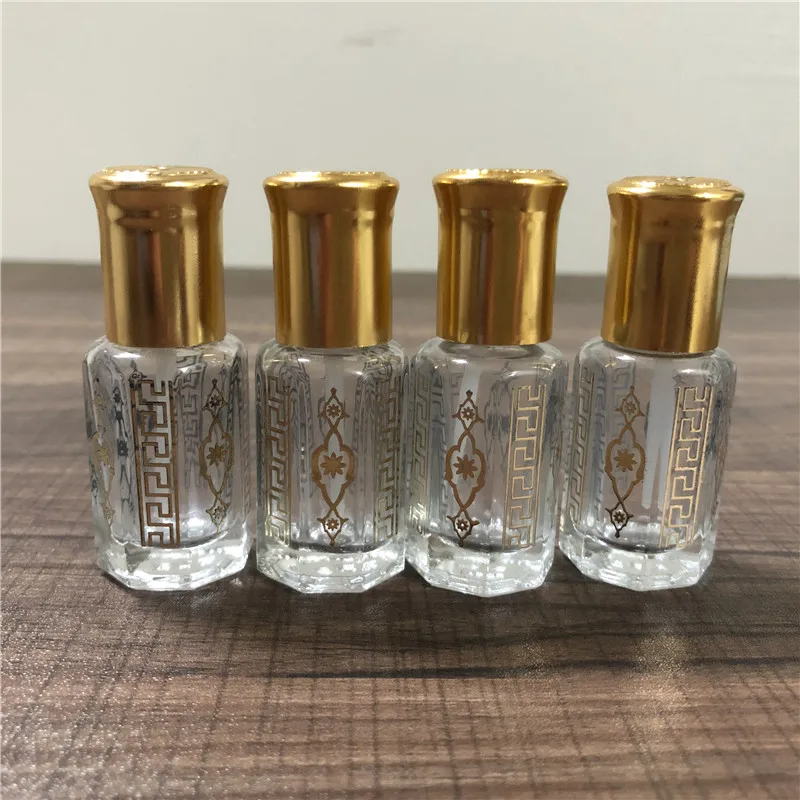 Free Shipping 50pcs/Lot 5ml Roll On Glass Essential Oil In Refillable Bottles Glass Ball Frangrance Perfume Bottles With UV Lid