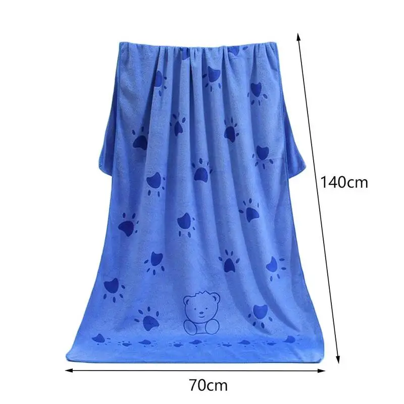 Супер-размер микрофибра сильные поглощающие воды банные полотенца для домашних животных полотенца для собак золотой ретривер Тедди общий горячая распродажа
