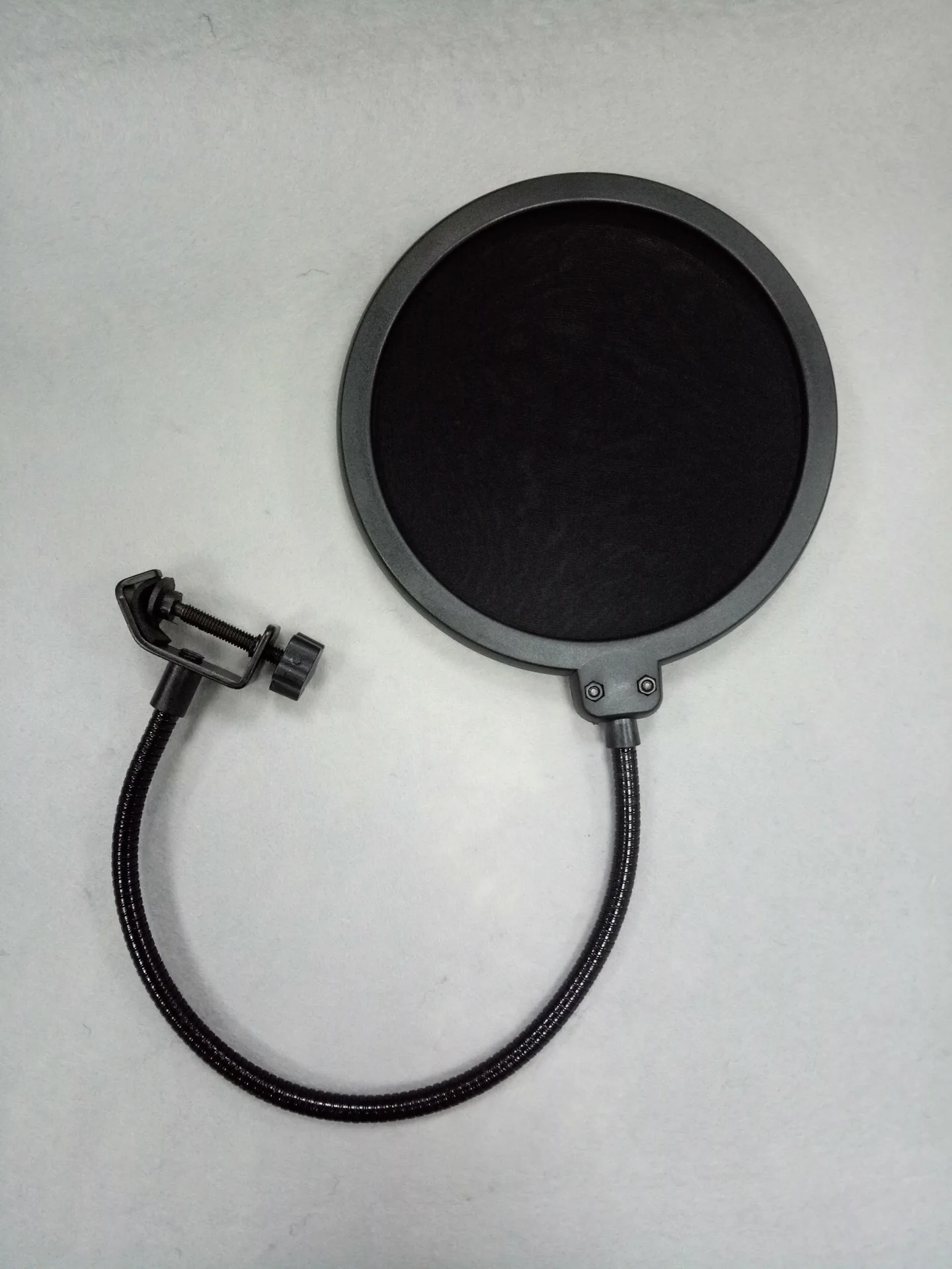 Wholesale Double Layer Large Size Anti-spray Net Recording Microphone Spray Guard Cover Condenser Microphone Holder Anti-Spray