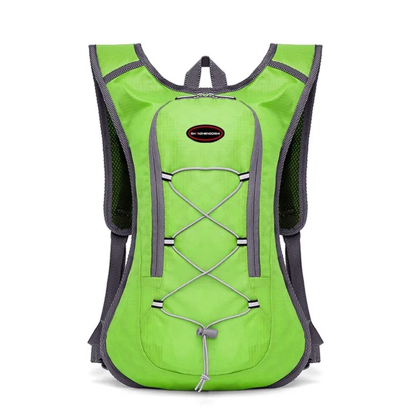 5L водонепроницаемый велосипедный рюкзак MTB велосипед сумка для воды рюкзак Велоспорт Туризм кемпинг гидратация рюкзак для велосипеда - Цвет: Зеленый