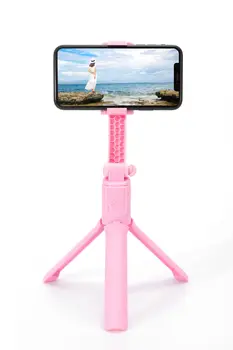 

2 in 1 H5 Bluetooth Selfie Stick Anti-shake Tripod Stabilizerfor Phone Camera Live Tropod Multifunction