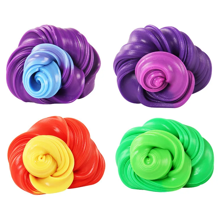 Thinkingputty Температура Изменение цвета Пластилин воздушная сушка никогда не отскакивает цветная глина развлечения Релаксация экспорт игрушка