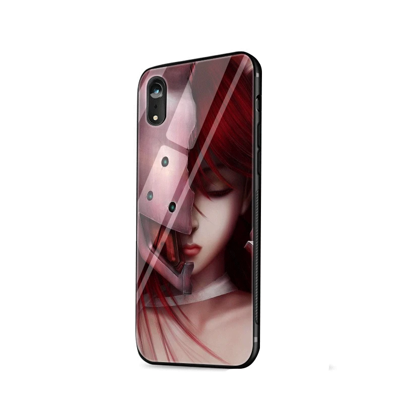 Чехол для телефона из ТПУ для Iphone 5, 5S, 6, 6 S, 7, 8 Plus, X, XR, XS Max, защитный чехол Elfen Lied - Цвет: G4