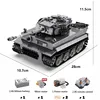 925pcs Building Blocks RC Tank ToyHigh Simulation RC Assembly Military Tank Brick Weapon Kid intelligence Learn toy For Boy Gift 3