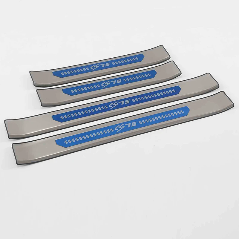 Lsrtw2017 for Changan Cs75 Car Door Sill Threshold Trims Anti-scratch Interior Accessories 2012 2013 - Название цвета: type 3