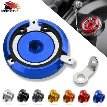 

For YAMAHA MT03 MT-03 MT-09 MT-09 Tracer 2013-2017 mt09 fz09 Motorcycle M20*2.5 CNC Black/Red Engine Oil Cap Bolt Screw cover