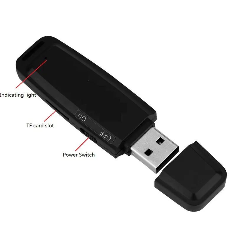 U диск Цифровой диктофон ручка USB флэш-накопитель аудио запись Мини Портативный звук диктофон
