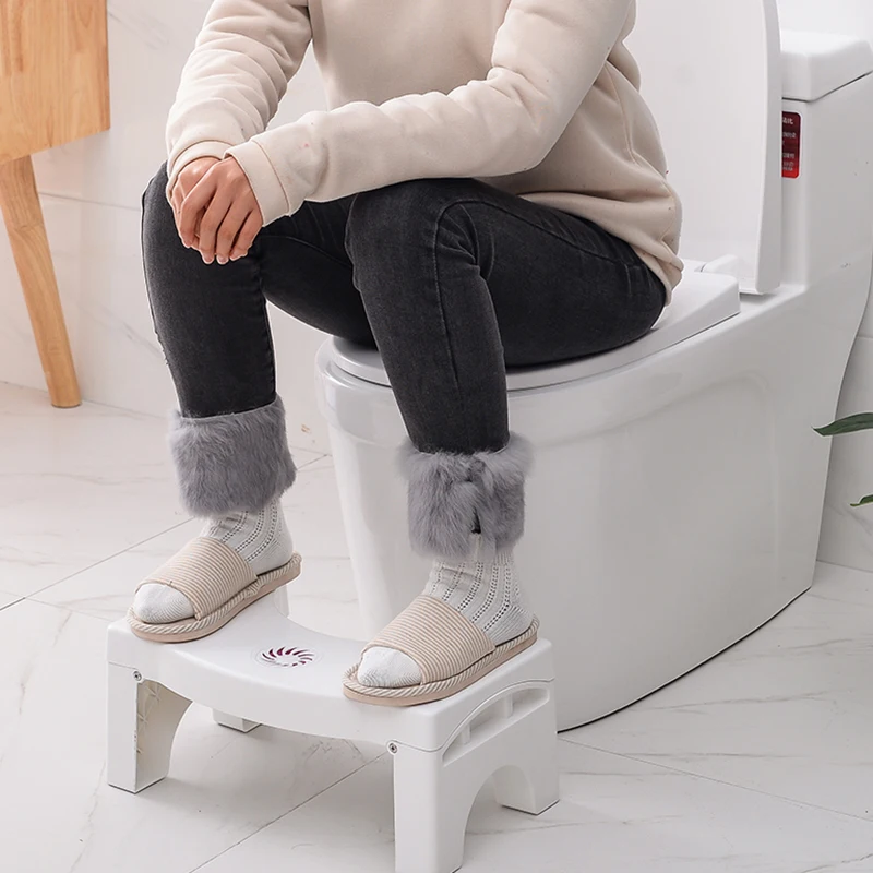 Нескользящий табурет для ног в туалете складной детский стул горшке