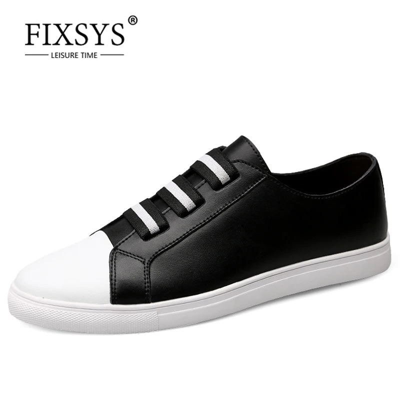 FIXSYS из натуральной кожи мужская повседневная обувь Летняя дышащая для катания на