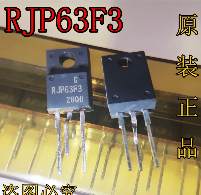 Mxy 10PCS RJP63F3 TO 220F RJP63F3DPP PARA 220 RJP63F3A TO220F ...
