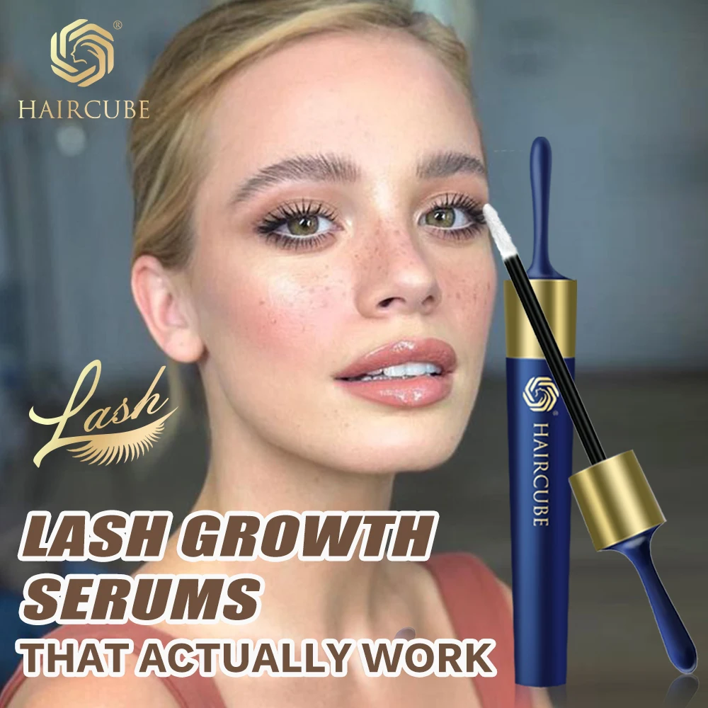 New Serum Enhancer Mascara Eye-Lashes HAIRCUBE Longer Lengthening Thick Fuller Thicker-Treatment KjwneJJnyeB