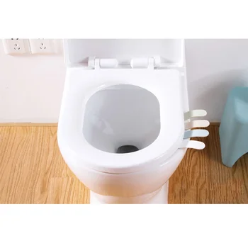 

1pc Creative Toilet Lid Lift Closestool Seat Handle Toilet Seat Cover Lifter Sanitary Seat Cover Lifting Device With Adhesive