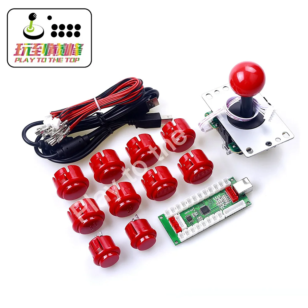CY-3103 PC PS3 Android xbox 360 для Windows 4 в 1 USB для джойстика Аркадный Игровой контроллер DIY комплект для 1 плеера USB джойстик