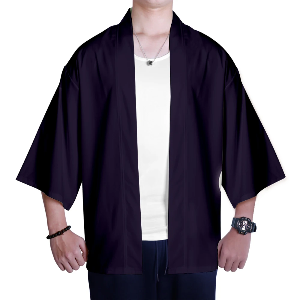 Японское кимоно Inuyasha мужская одежда женское 3D кимоно традиционная одежда модная повседневная одежда хип-хоп аниме парная рубашка