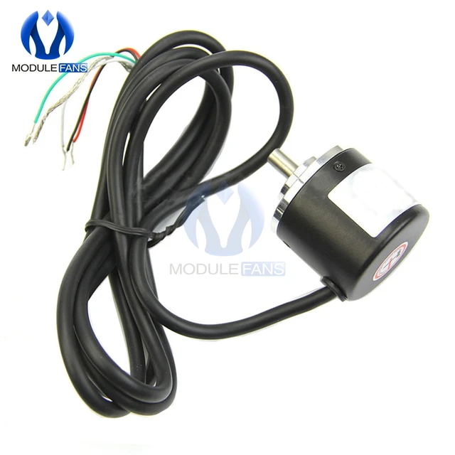 Encoder Rotativo Fotoelettrico 600P/R - 6mm, 5-24V, AB Fase Per Misurazione Movimento - Foto 8