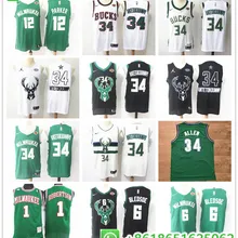 Milwaukee Giannis Antetokounmpo Eric Bledsoe баскетбольные майки camiseta maillot