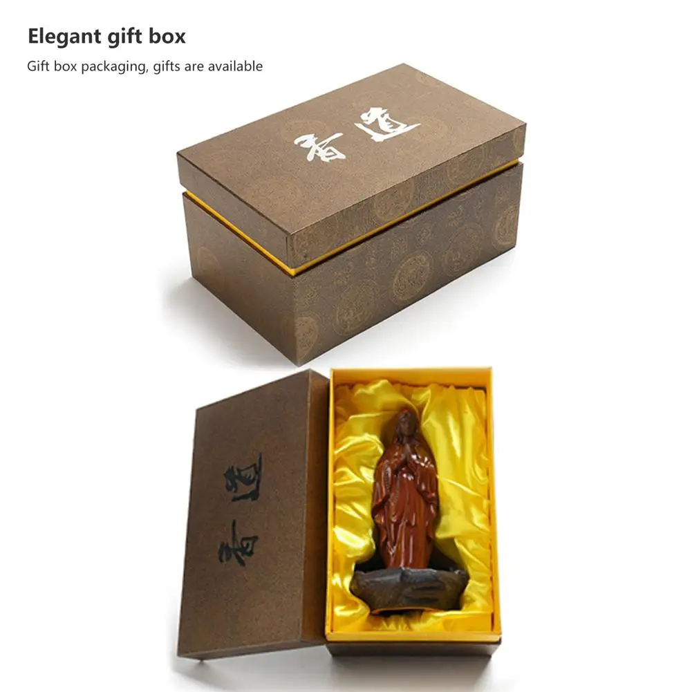 Керамическая курильница для благовоний горелка ручной работы Virgin Mary Handmade Smoke Mystery Sense курильница для домашнего офиса ароматизатор