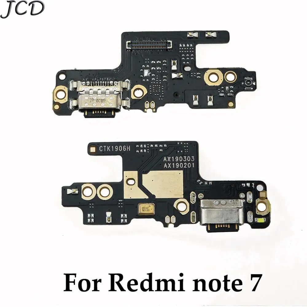 JCD для Xiaomi Redmi Note 4X 5A 5 Plus 6 S2 7 note Pro микрофонный модуль + USB зарядный порт плата гибкий